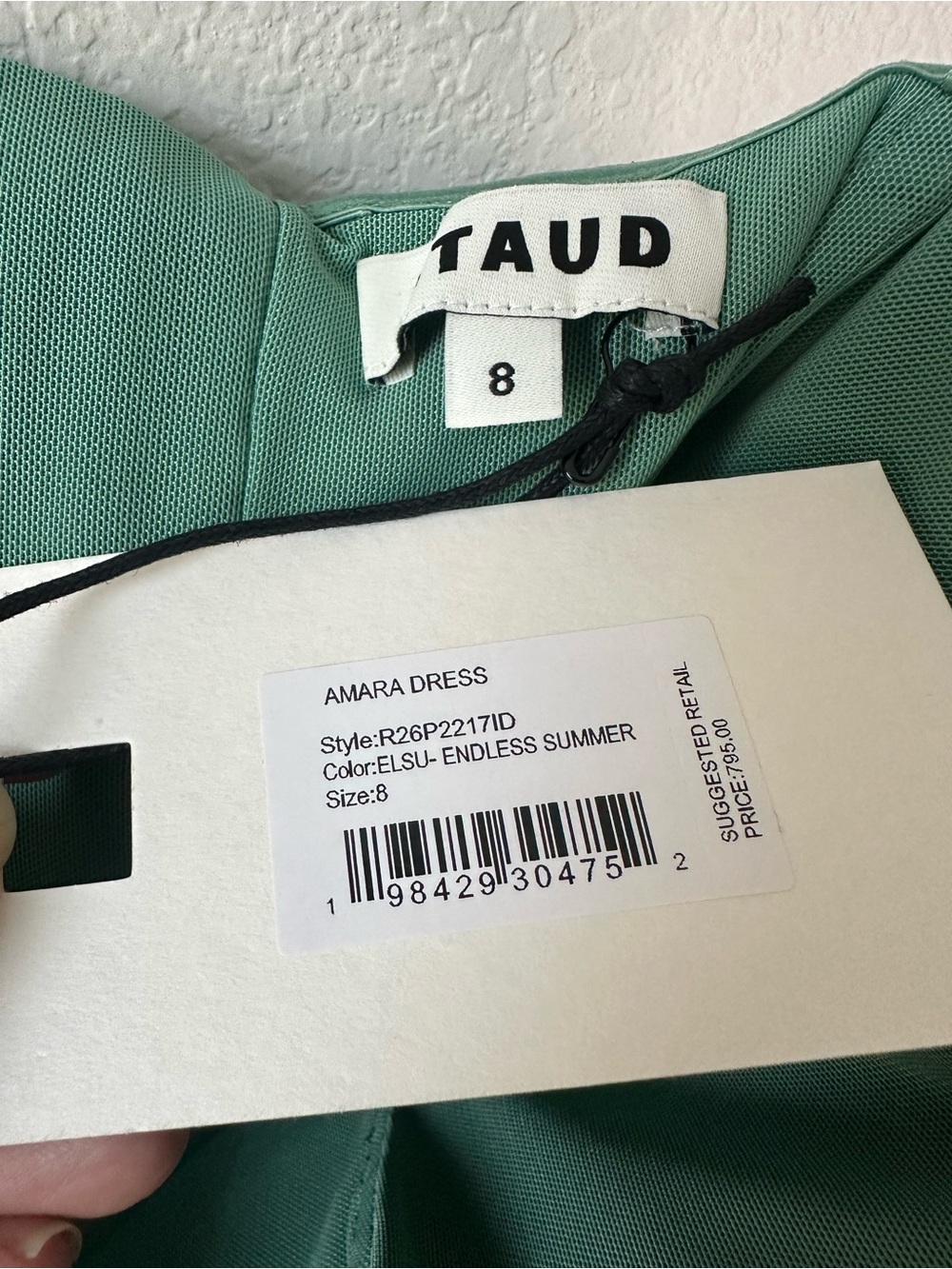 STAUD Endless Summer Amara Emblished Maxi Dress SZ US 8 NWT - Picture 5 of 10